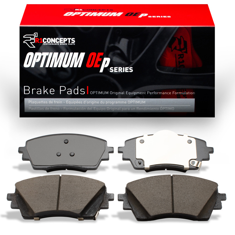 Hyundai Kona Electric Brake Pads - Front - R1 Concepts - Optimum OE - `24-`26